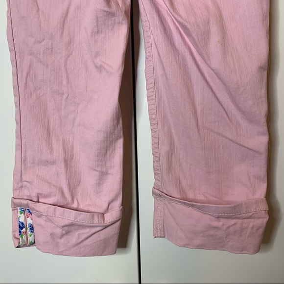 Mini Boden Denim Cuffed Crop Jeans - Picture 11 of 14